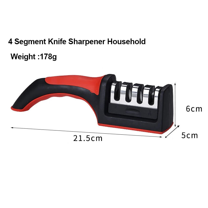 4-in-1 Multifunction Kitchen Knife Sharpener
